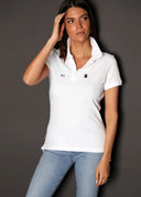 Polo Blanco Classic Mujer Personalizar