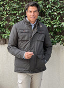 Parka Kaki Chaleco Hombre