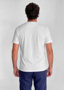 Camiseta Básica Blanca Hombre