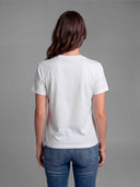 Camiseta Cruda Crochet Mujer