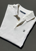 Polo Punto Crudo Liso Hombre