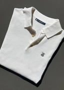 Polo Punto Crudo Liso Hombre