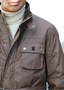 Waxed Jacket Man