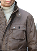 Waxed Jacket Man