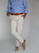 Pantalón Cargo Camel Fino Hombre