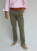 Pantalón Cargo Kaki Fino Hombre