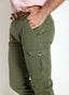 Khaki Cargo Pants for Men Logo Spain