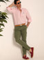 Khaki Cargo Pants for Men Logo Spain