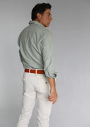 Camisa Kaki Nido de Abeja Hombre