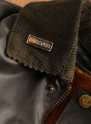 Parka Encerada Verde Oscuro Hombre