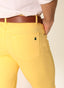 Pantalón amarillo 5 bolsillos Hombre