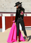 Chaquetilla Torera Azabache y Oro