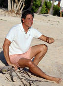 Polo Punto Crudo Liso Hombre