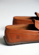 Mocasín Marrón Hebilla Napa Hombre