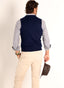 Gilet Campero Homme Bleu Marine En Maille