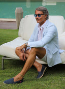 Americana Mil Rayas Celestes Hombre