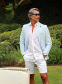 Americana Mil Rayas Celestes Hombre