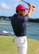 Polo Azul Marino Lunares Ultraligero Hombre