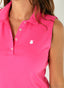 Polo Rosa Mujer Interlock