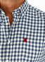 Camisa Cuadros Azules Villela Hombre