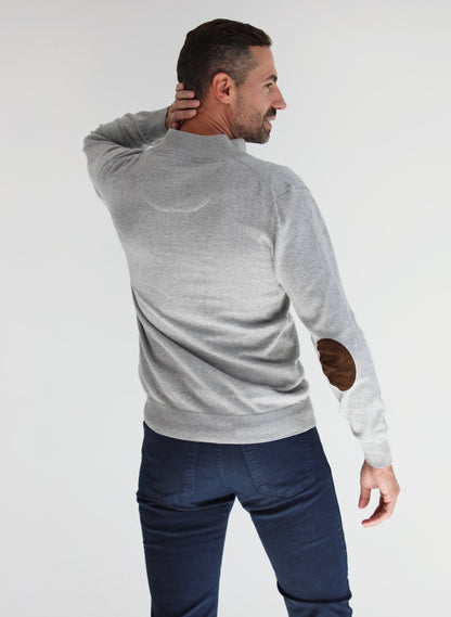 Pull Homme Gris 4 Boutons