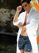 Bañador Azul Marino Hombre