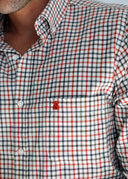 Camisa Cuadros Villela Fina Hombre