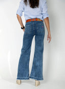 Women's Dark Blue Jeans 