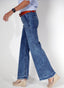 Women's Dark Blue Jeans 