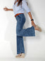 Women's Dark Blue Jeans 