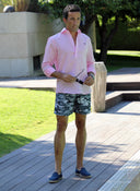 Polera Rosa Lino Hombre