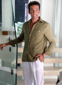 Guayabera Kaki Hombre