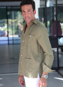 Guayabera Kaki Hombre