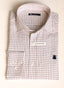 Camisa Cuadro Caza Cuello Italiano Hombre