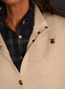 Poncho Camel Mujer