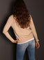 Cardigan Beige Mujer