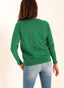 Cardigan Verde Esmeralda Mujer