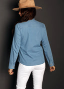Camisa Denim Lazo Mujer