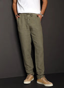 Pantalón Kaki Lino Cordón Hombre