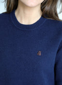 Jersey Marino Botones Mujer