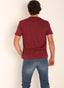 Camiseta Burdeos Classic Hombre