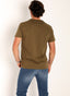 Camiseta Verde Kaki Classic Hombre