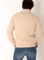 Chaqueta Beige Cuello Smoking Hombre