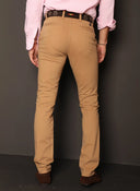 Nougat-Chinohose für Herren