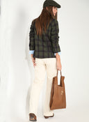Chaqueta Cuadros Tartán Mujer