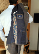 Americana Tweed Marrón Hombre