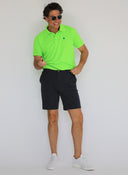 Bermudas Azul Cordón Tejido Técnico Hombre