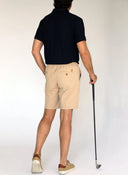 Bermudas Camel Cordón Tejido Técnico Hombre