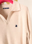 Jersey Cuello Polo Hombre Beige