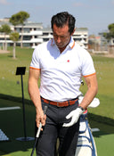 Polo Blanco España Clásico Hombre